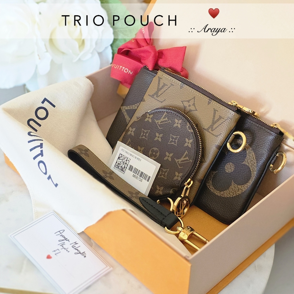 Louis Vuitton Trio pouch